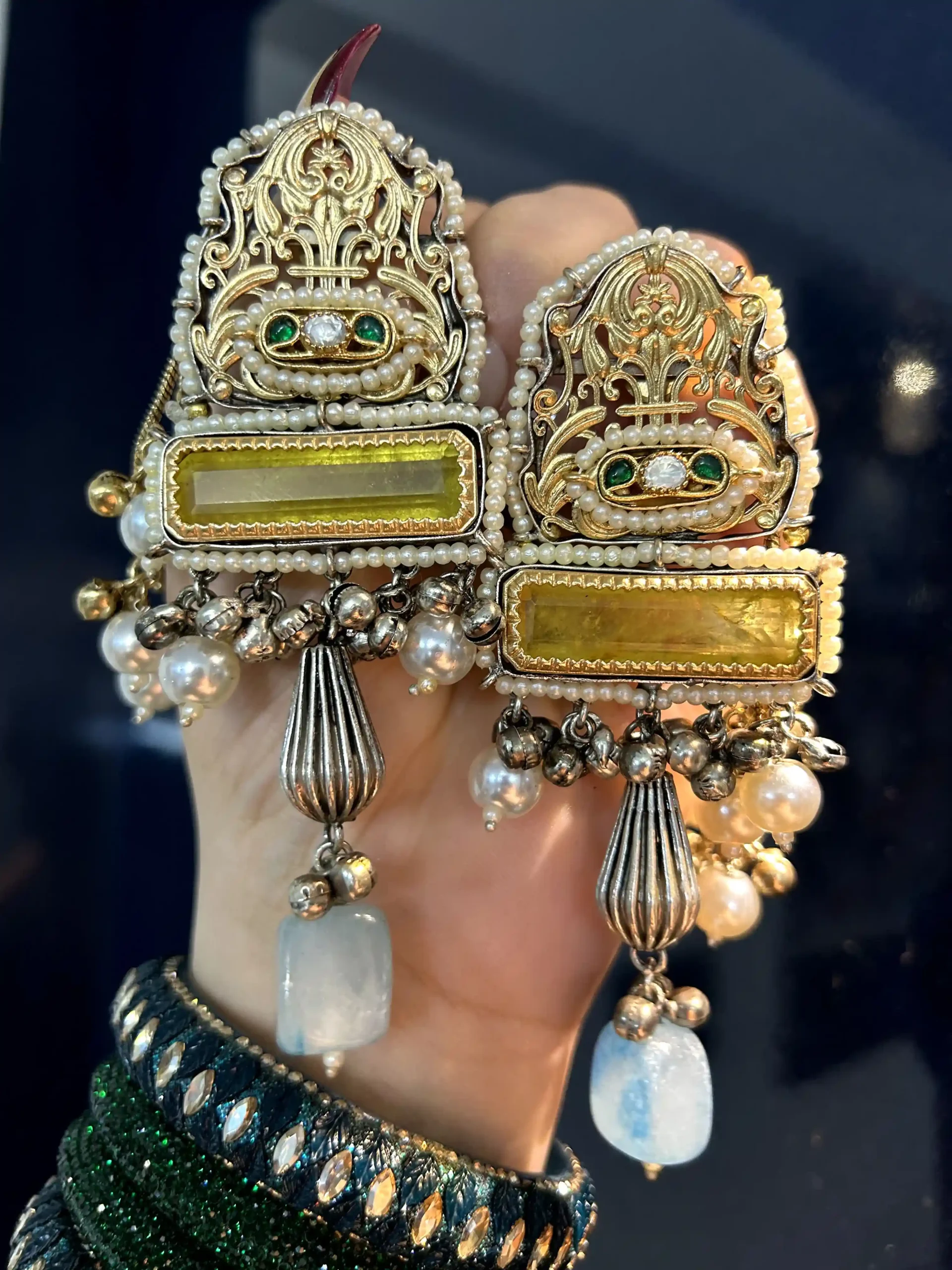Bhairavi Sahara Earrings (YELLOW)