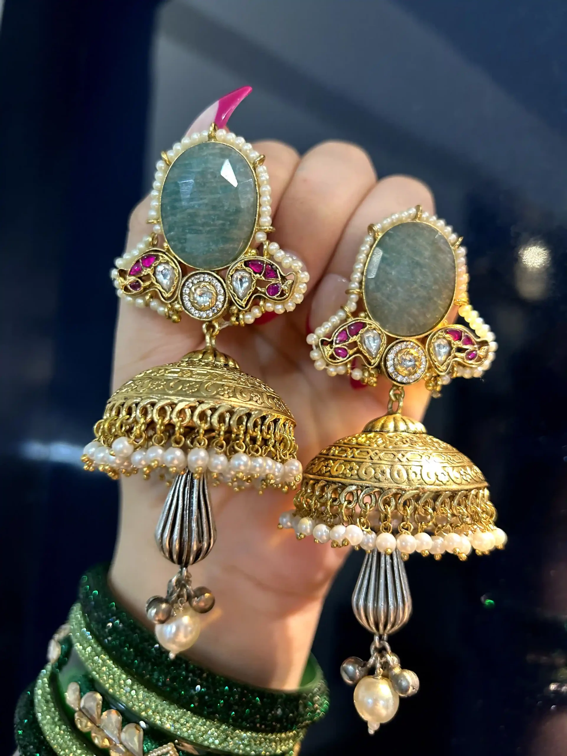 Kumud Sky Green