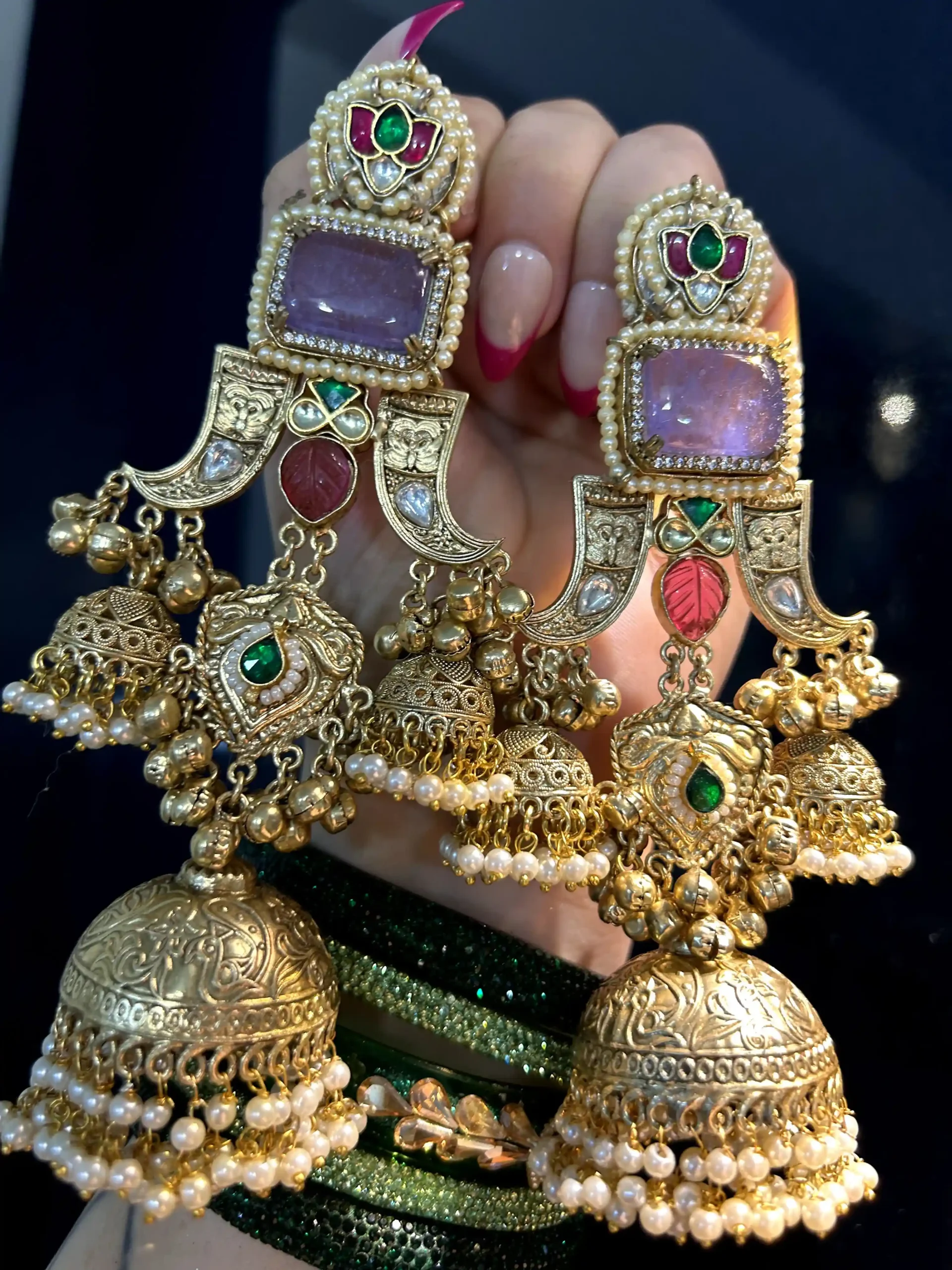 Pakhi Violet With Pink