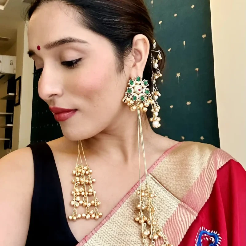 Gehna kasmiri earrings